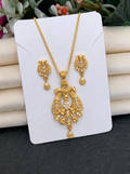 Floral Bell AD Pendant Set