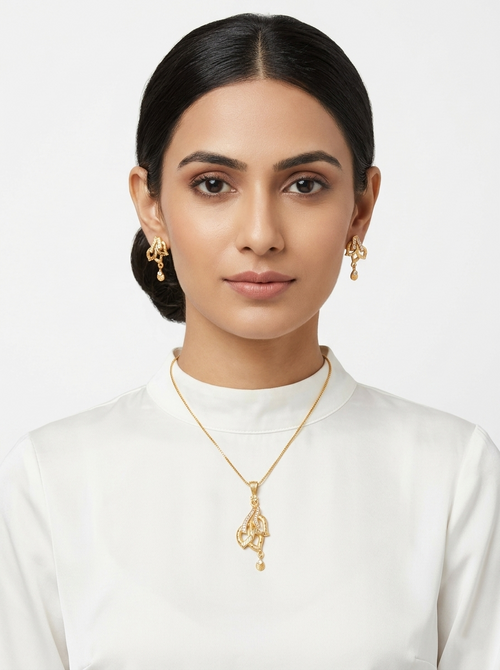 Double Leaf AD Pendant Set