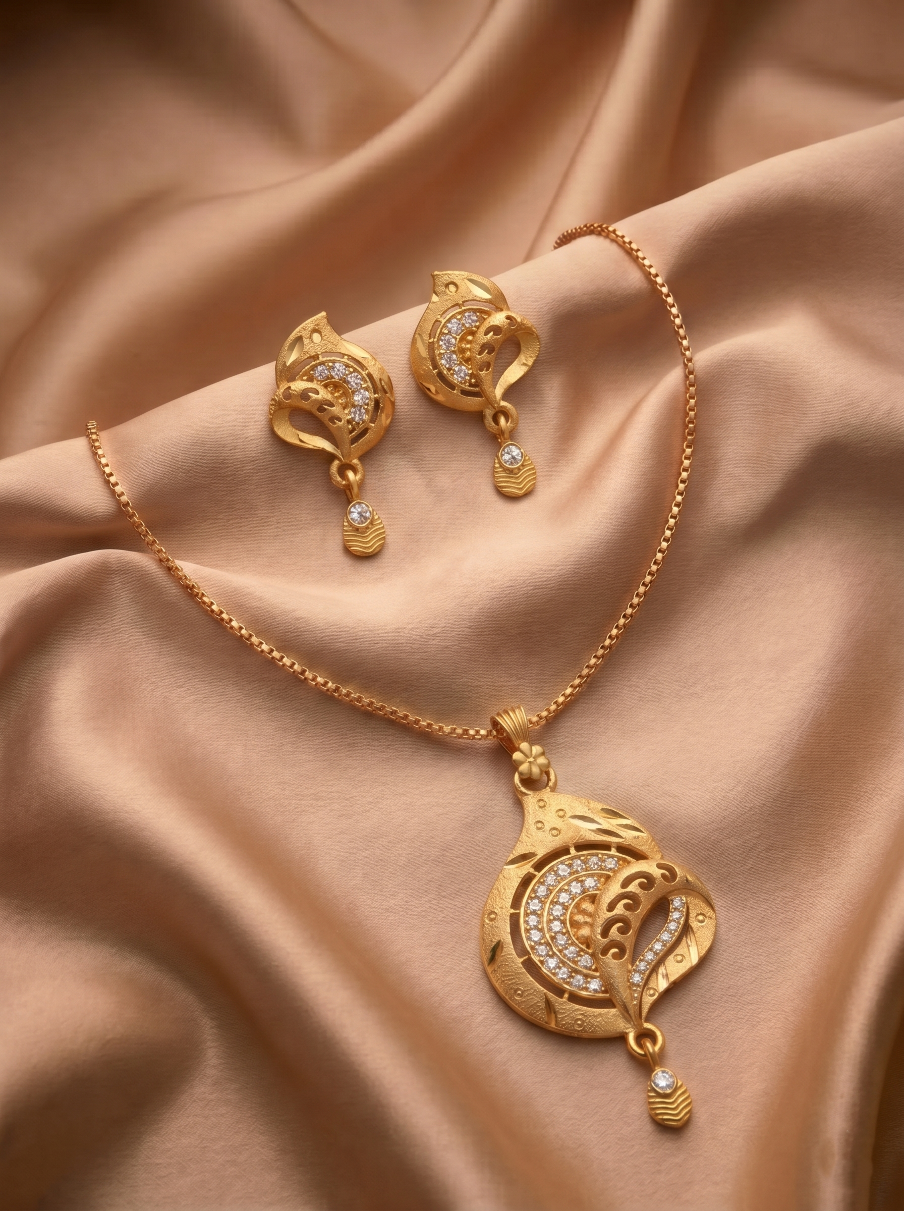 Paisley Swirl AD Pendant Set
